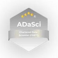 The Chartered Data Scientist (CDS™) Designation badge