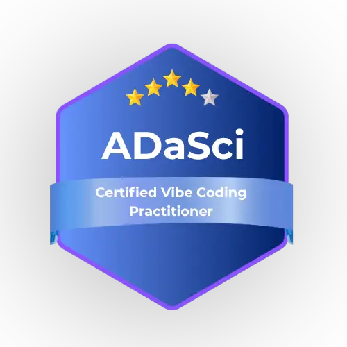 Certified Vibe Coding Practitioner (CVCP) credential badge